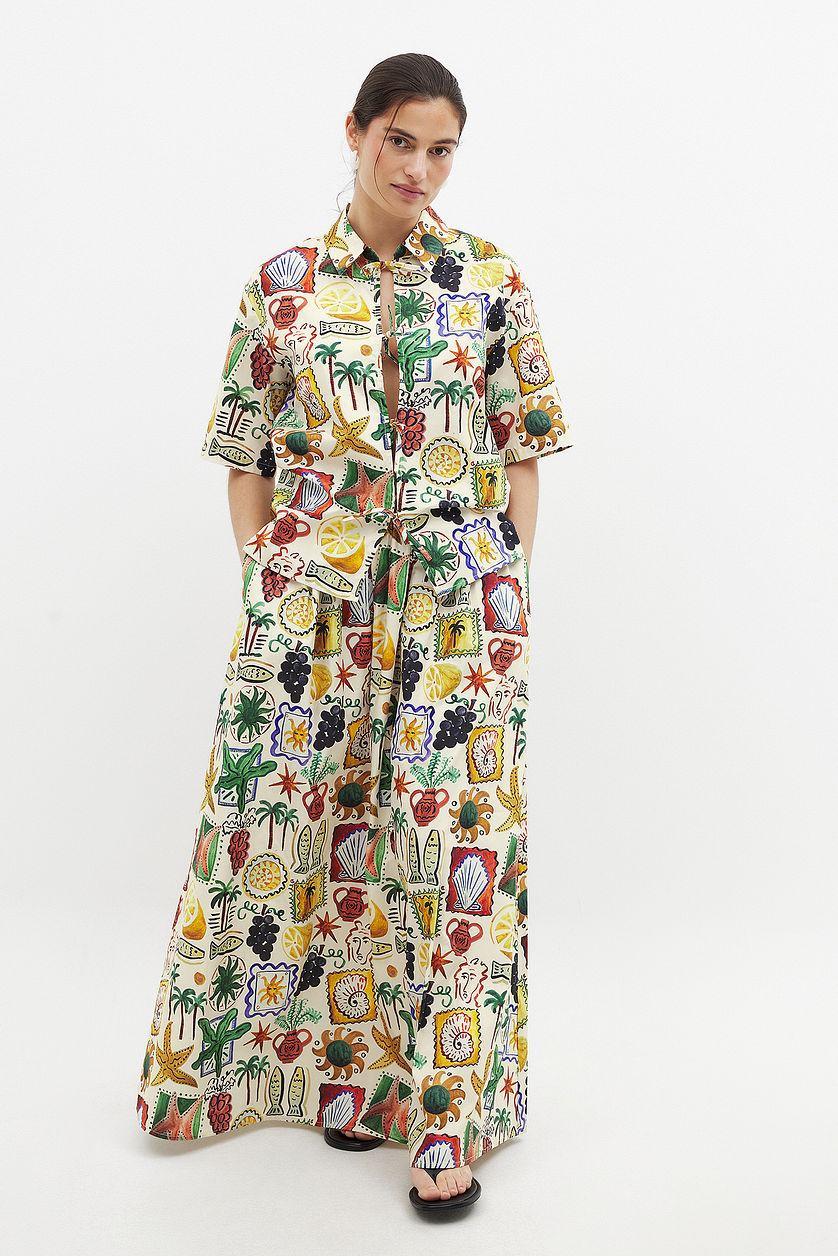 Printed Skirt Product Image