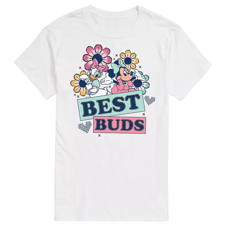 Disneys Minnie Mouse Best Buds Mens Graphic Tee Product Image
