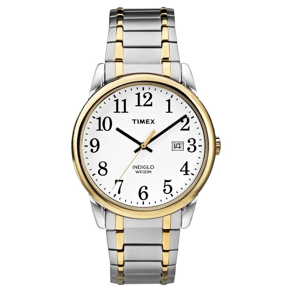 Timex® Men's Easy Reader Expansion Watch, Size: Medium, Two Tone Product Image