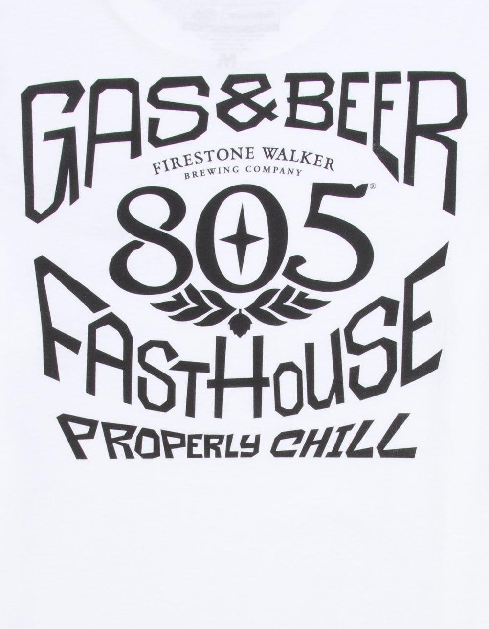 FASTHOUSE x 805 Roadhouse Mens Tee - WHITE Product Image