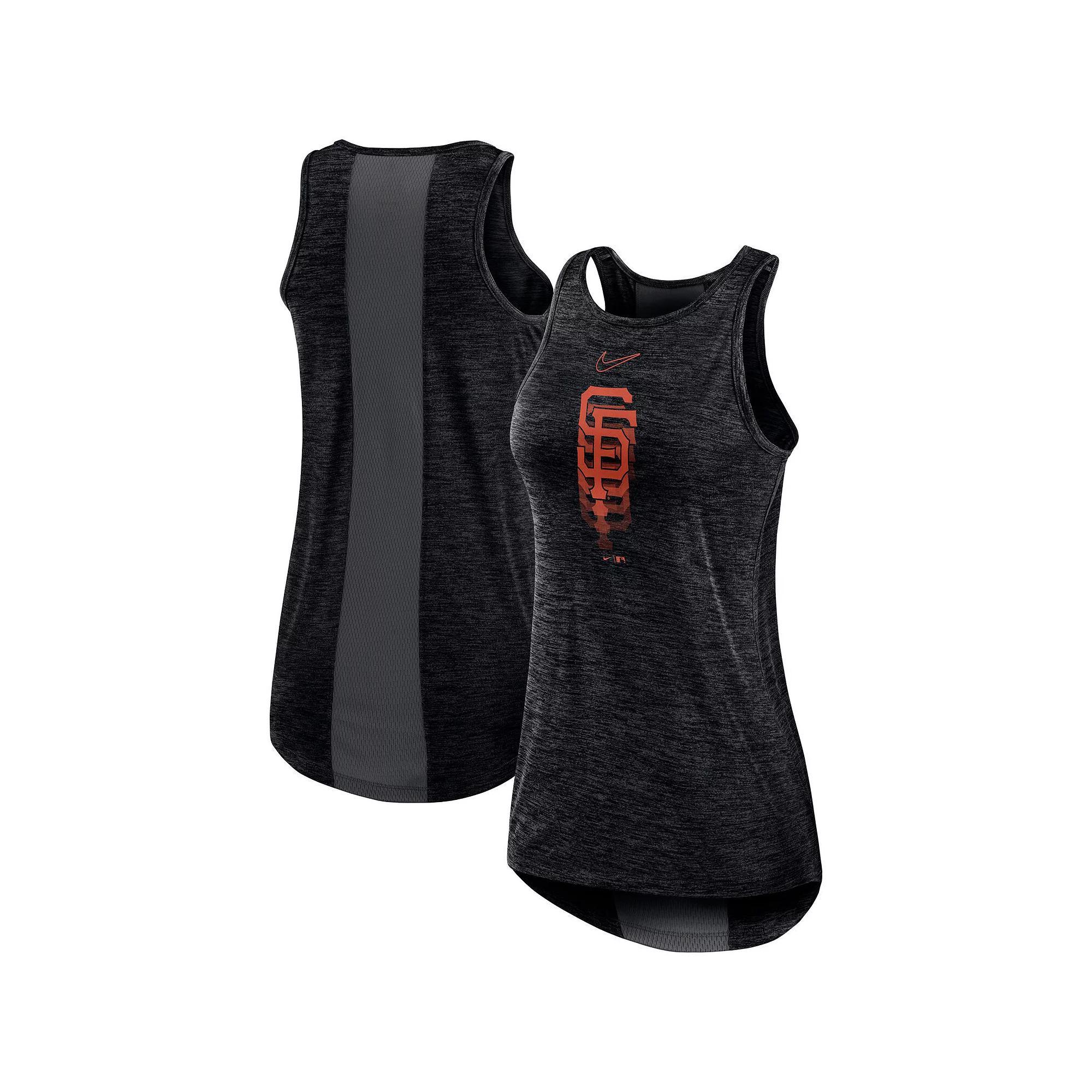 Women's Nike Red Washington Nationals Logo Fade High Neck Performance Tank Top, Size: XL Product Image