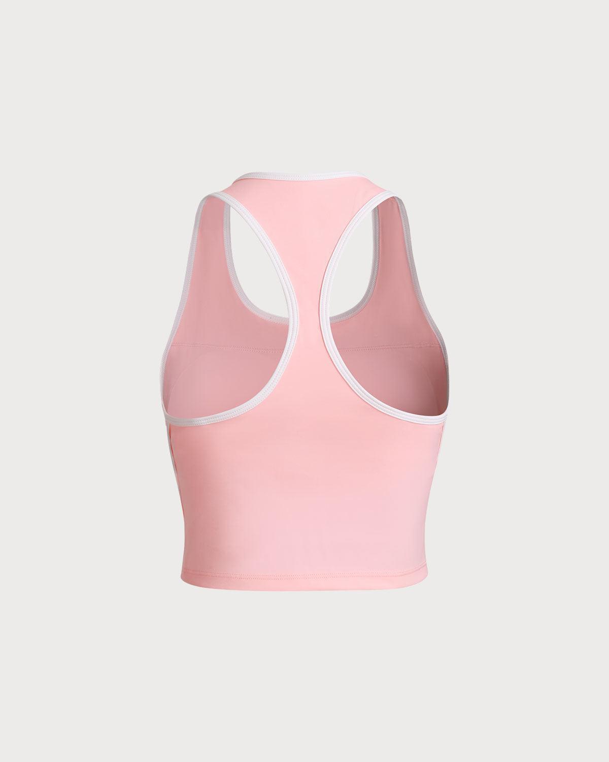 Pink Yoga Tank Top Product Image