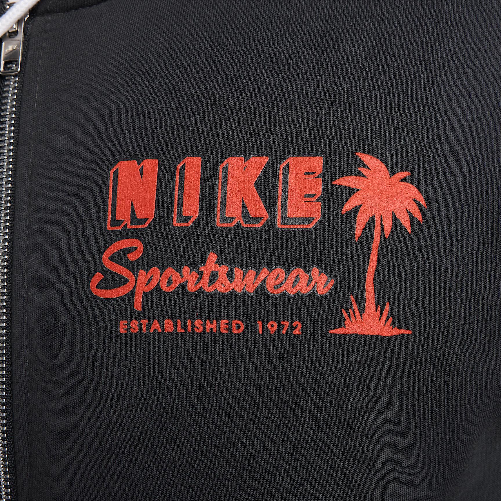 Nike Club Men's Full-Zip Fleece Hoodie Product Image