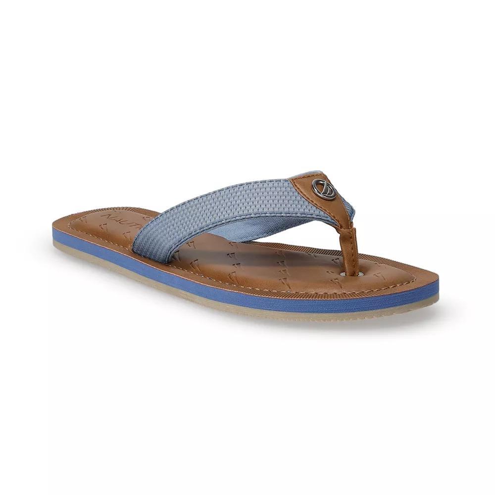 Nautica Gulfbreeze Womens Organza Flip Flop Sandals Product Image