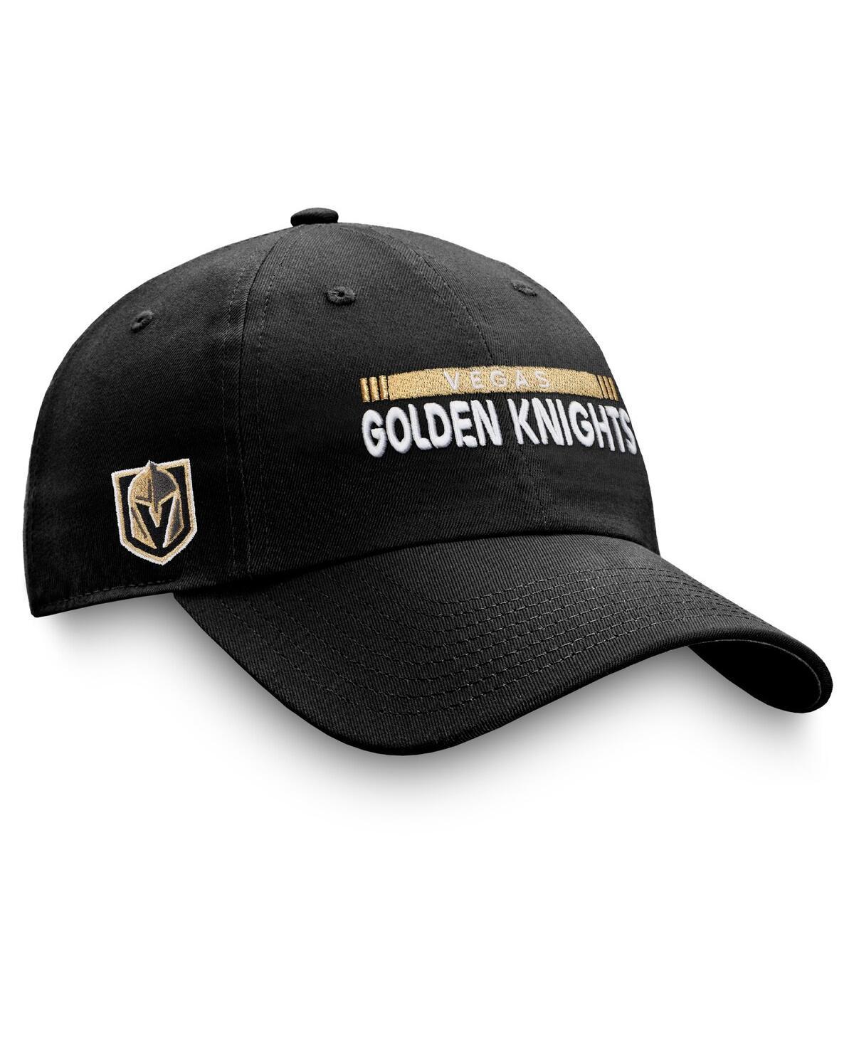 Men's Fanatics Branded Black Vegas Golden Knights Authentic Pro Rink Adjustable Hat, Lvk Black Product Image