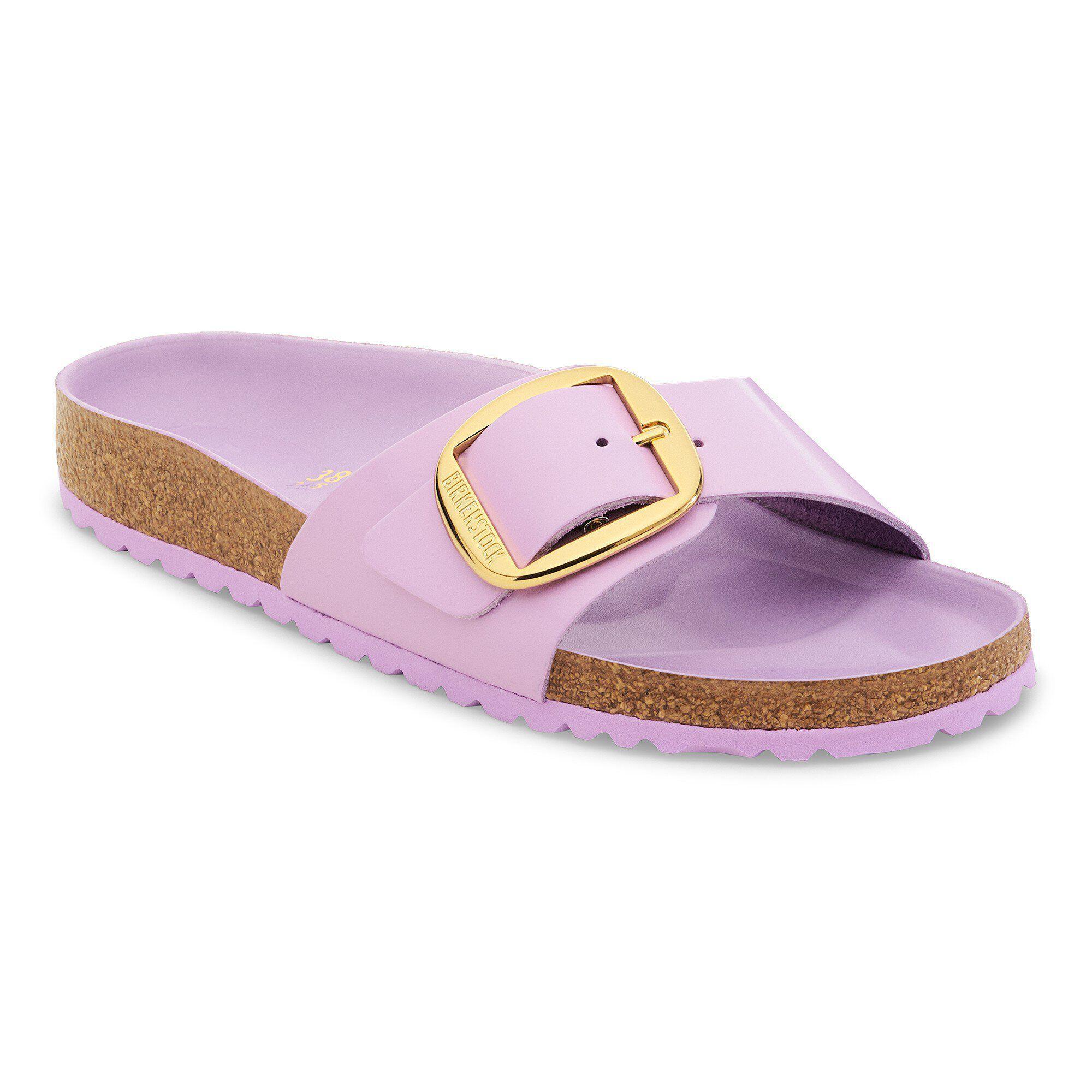 Madrid Big Buckle Natural Leather Patent Product Image