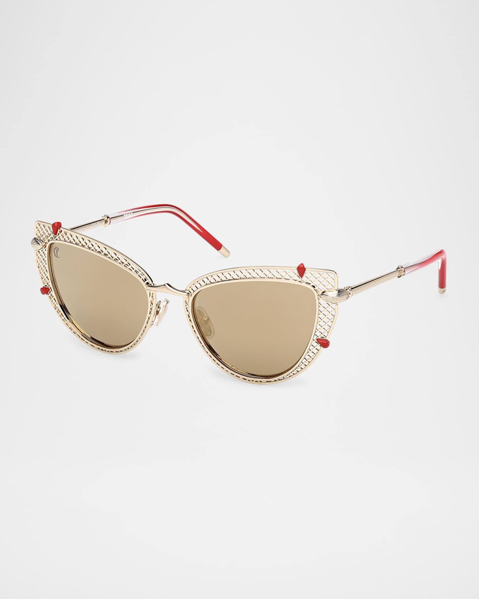 Miss Z Metal Cat-Eye Sunglasses Product Image