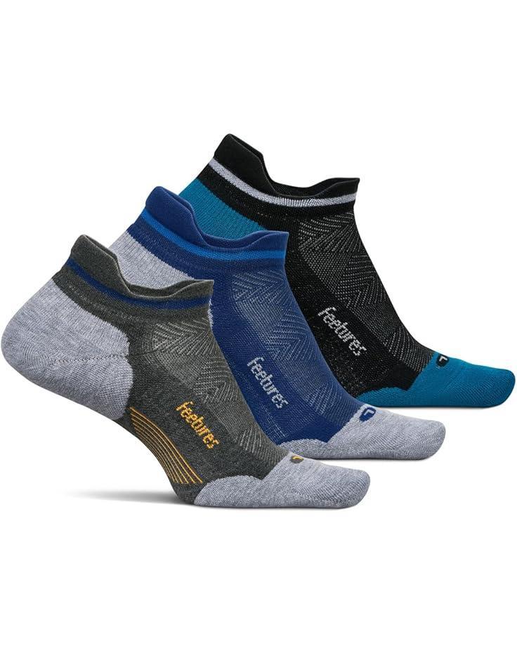 Unisex Feetures Elite Ultra Light No Show Tab 3-Pair Pack Product Image
