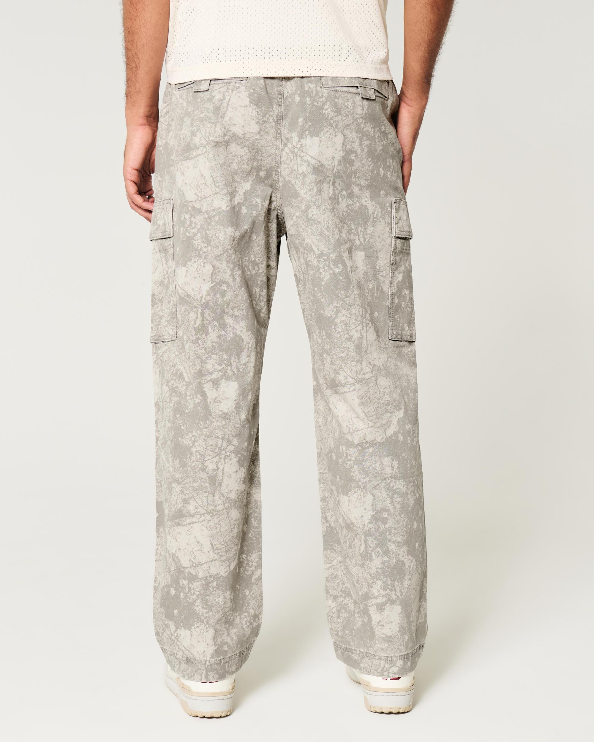 Baggy Camo Cargo Pull-On Pants Product Image