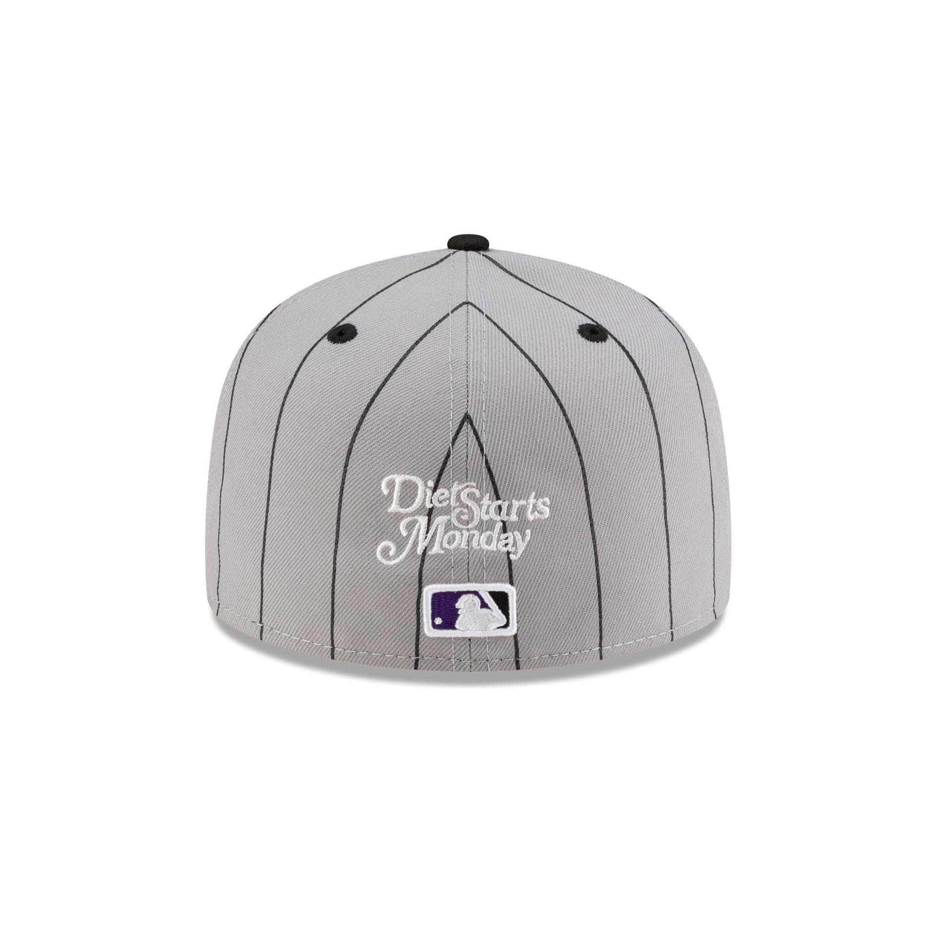 Diet Starts Monday x Colorado Rockies Pinstripe 59FIFTY Fitted Hat Male Product Image