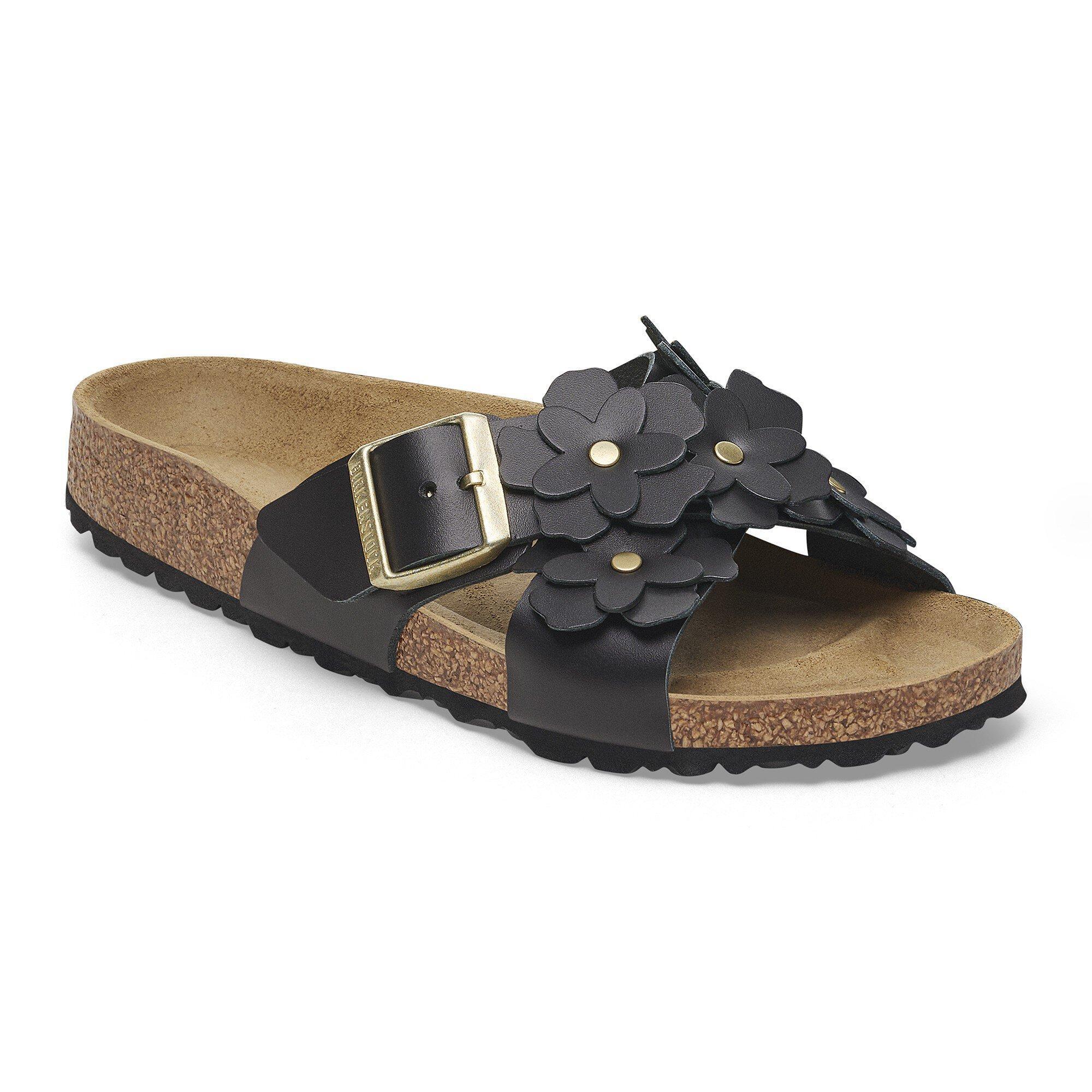 Siena Flower Embellishment Natural Leather Product Image