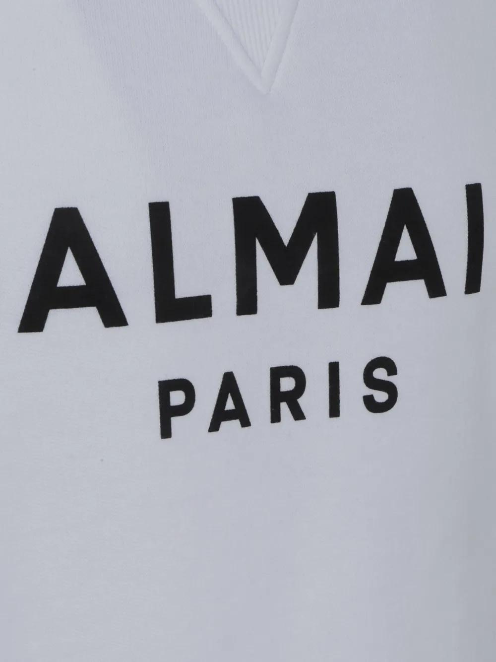 logo-print cotton sweatshirt Product Image