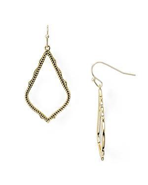 Kendra Scott Sophee Drop Earrings in Silver | Metal Product Image