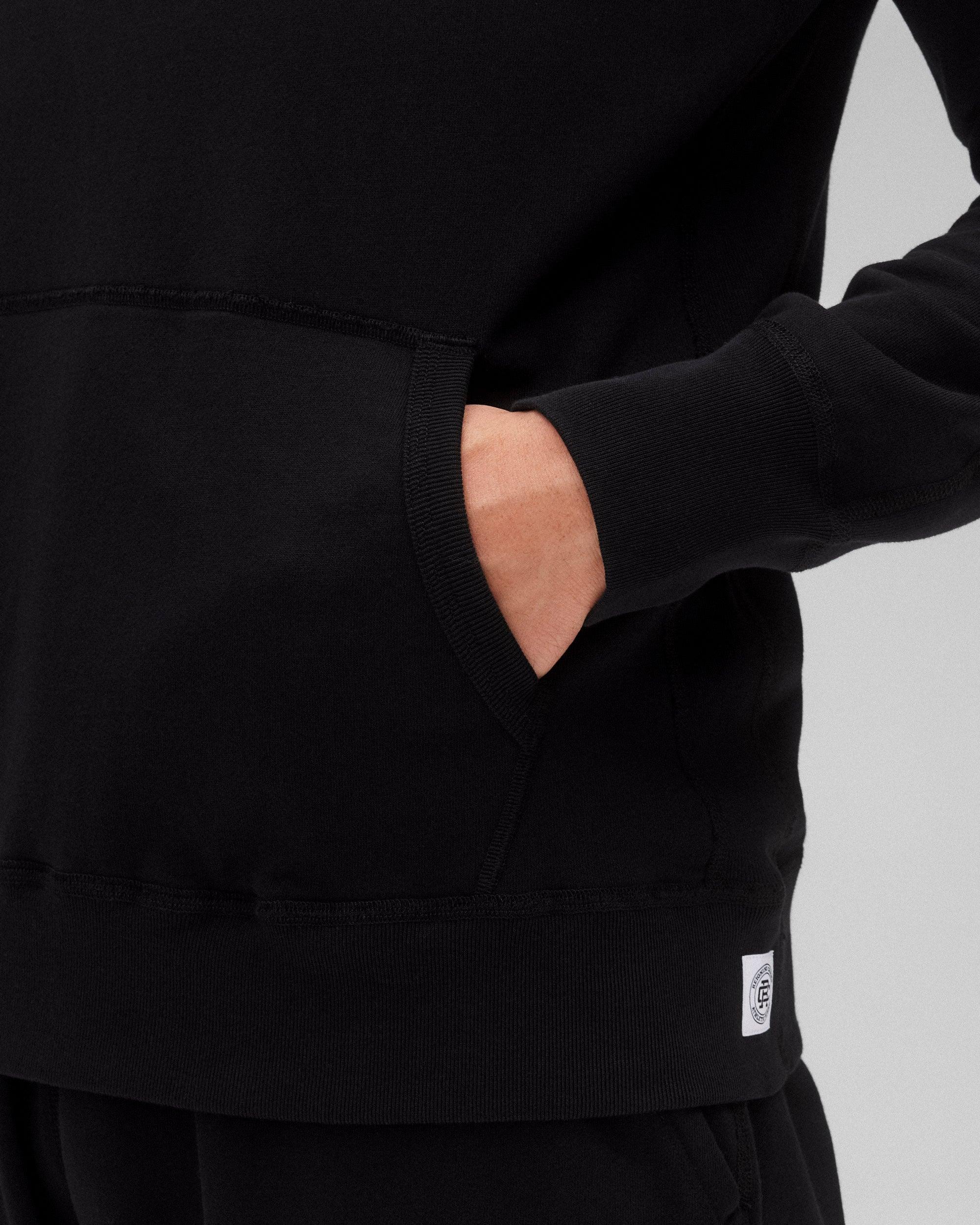 Lightweight Terry Slim Hoodie Male Product Image