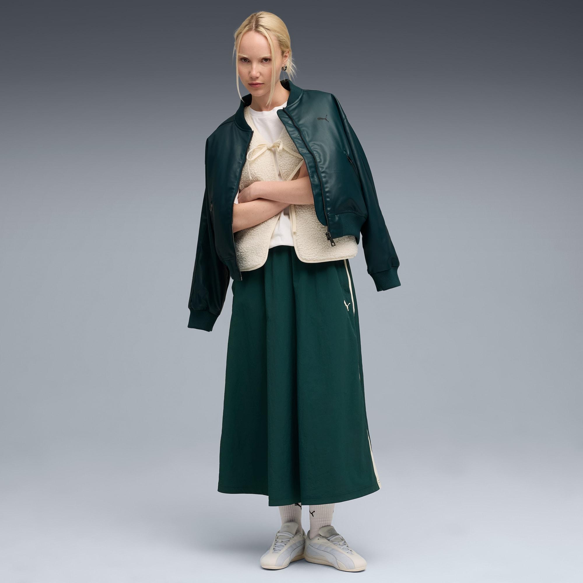 T7 Woven Midi Skirt Women Product Image