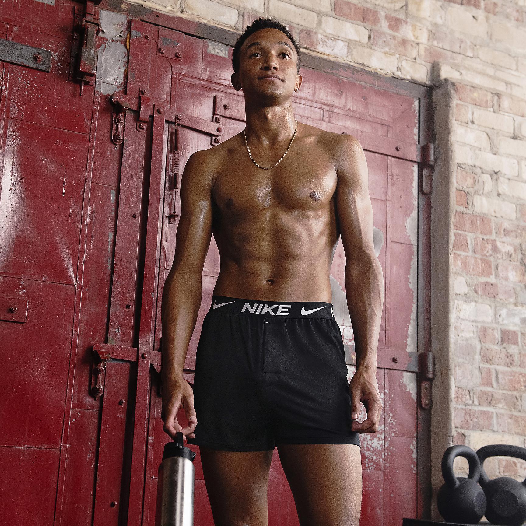 Nike Men's Dri-FIT Essential Micro Knit Boxer (3-Pack) Product Image