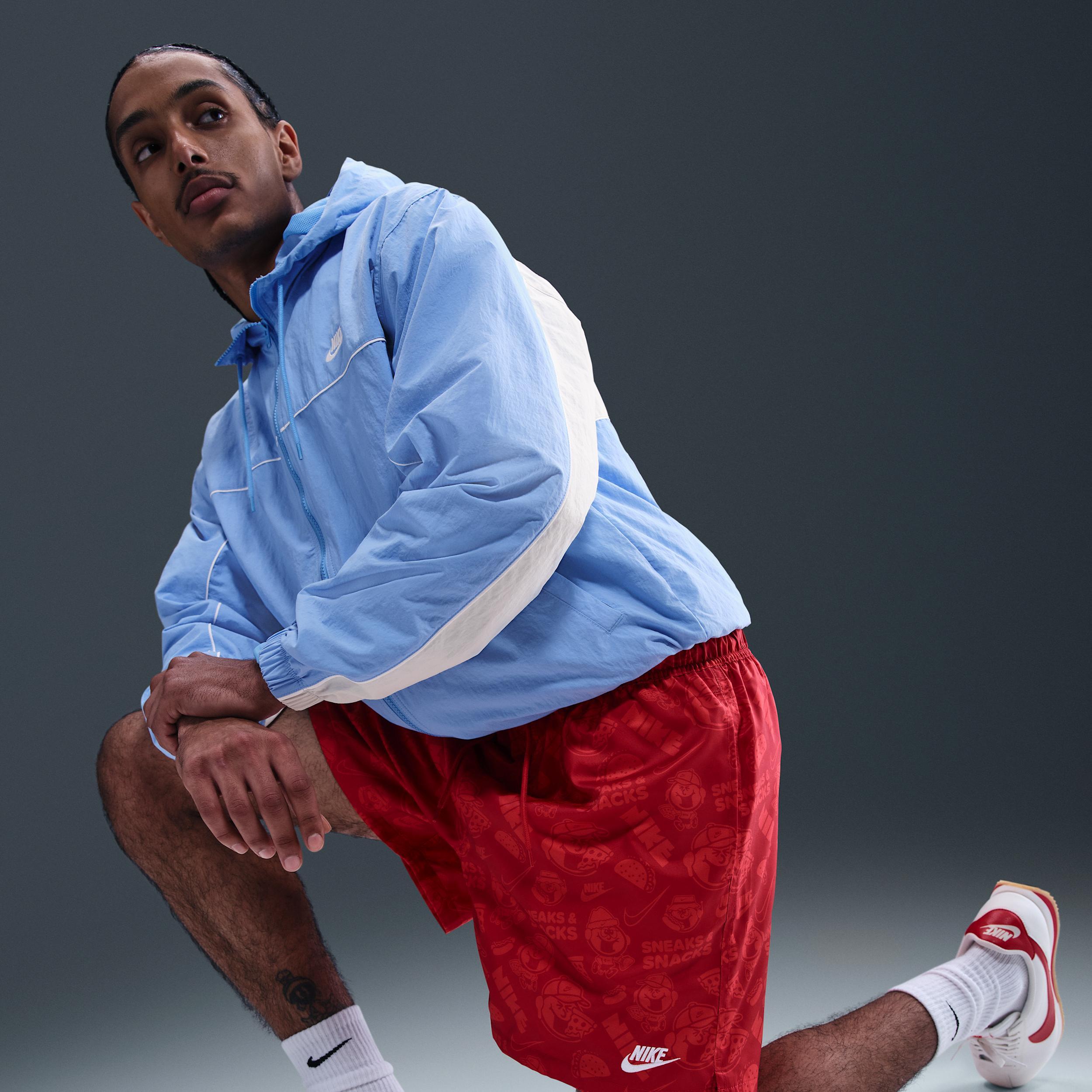 Nike Mens Club Flow Sneaks Allover Print Shorts Product Image