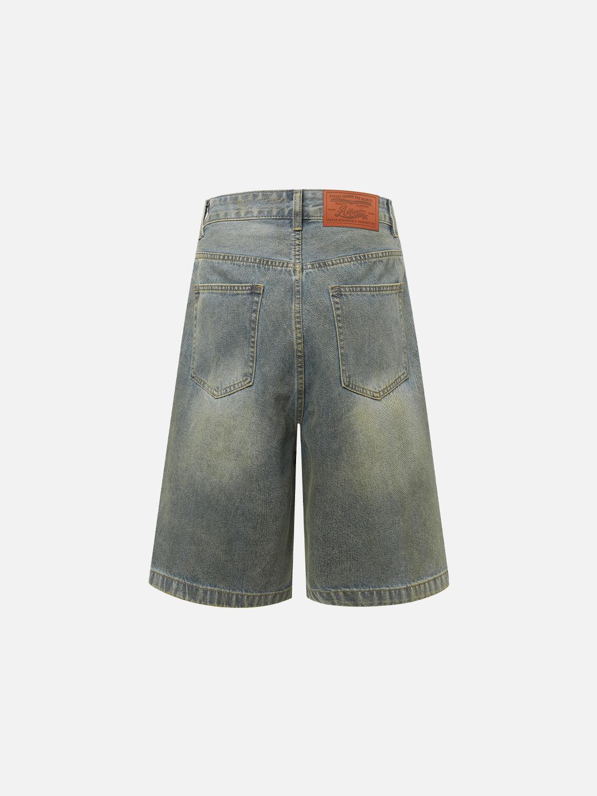 Aelfric Eden Vintage Plaid Pockets Jorts Product Image
