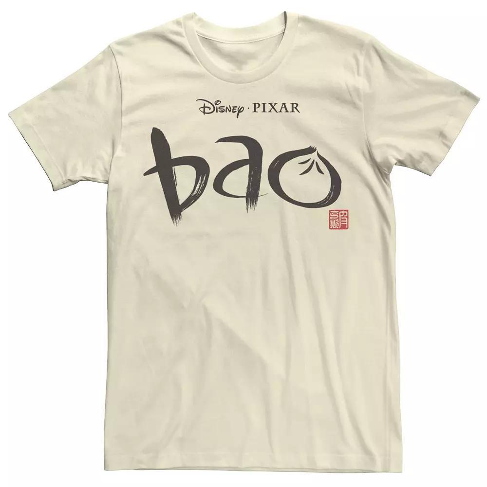 Disney / Pixar's Bao Men's Paint Strokes Movie Logo Tee, Size: 3XL, Natural Product Image