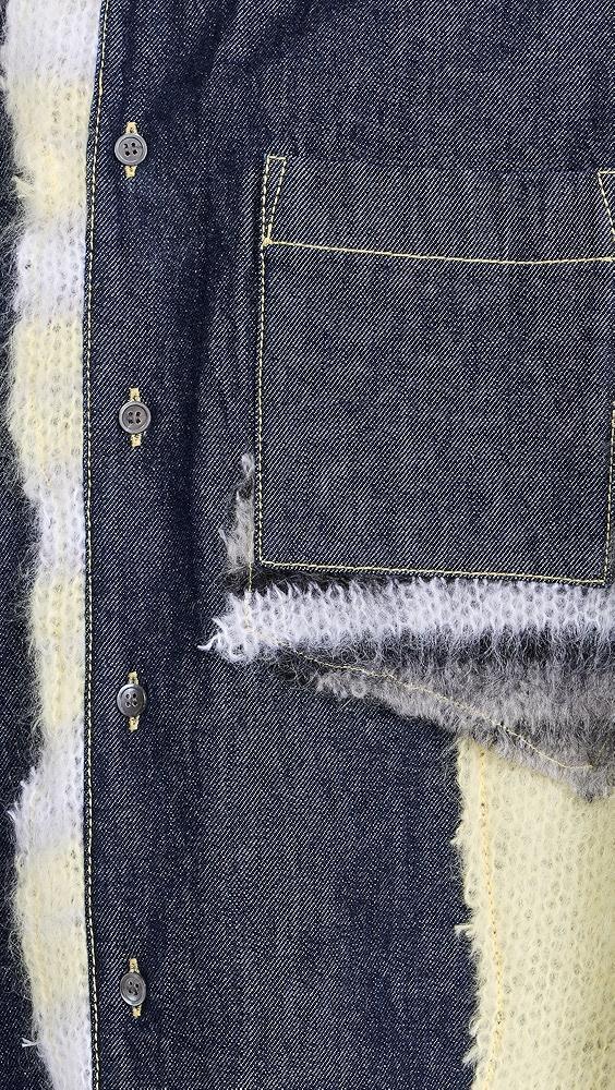 Marni Patchwork Denim Overshirt | Shopbop Product Image