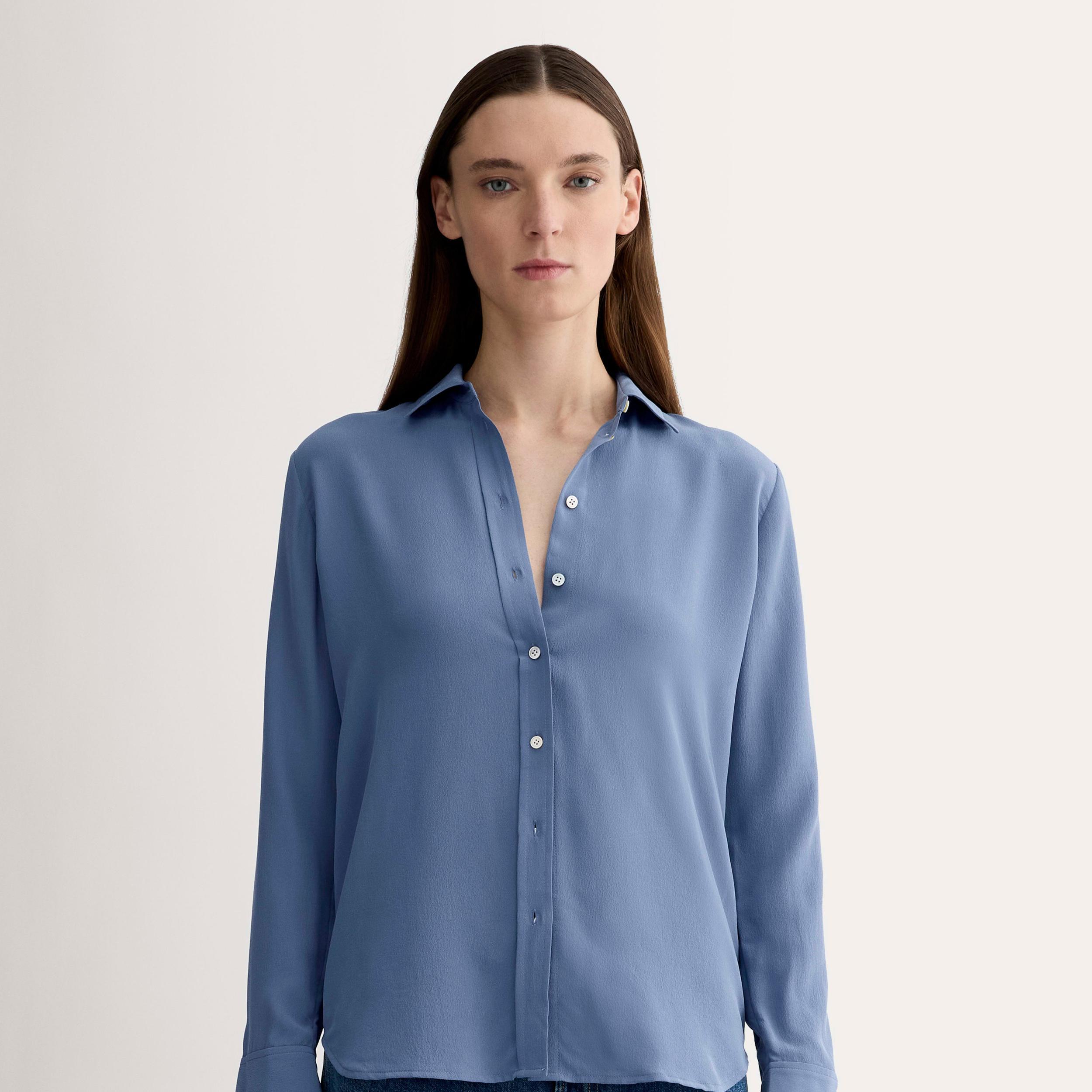 The Must-Have Shirt in Washable Silk Product Image