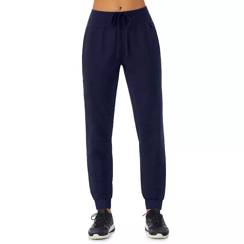 Women's Cuddl Duds® Scrubs Jogger Pants, Size: Medium, Black Product Image