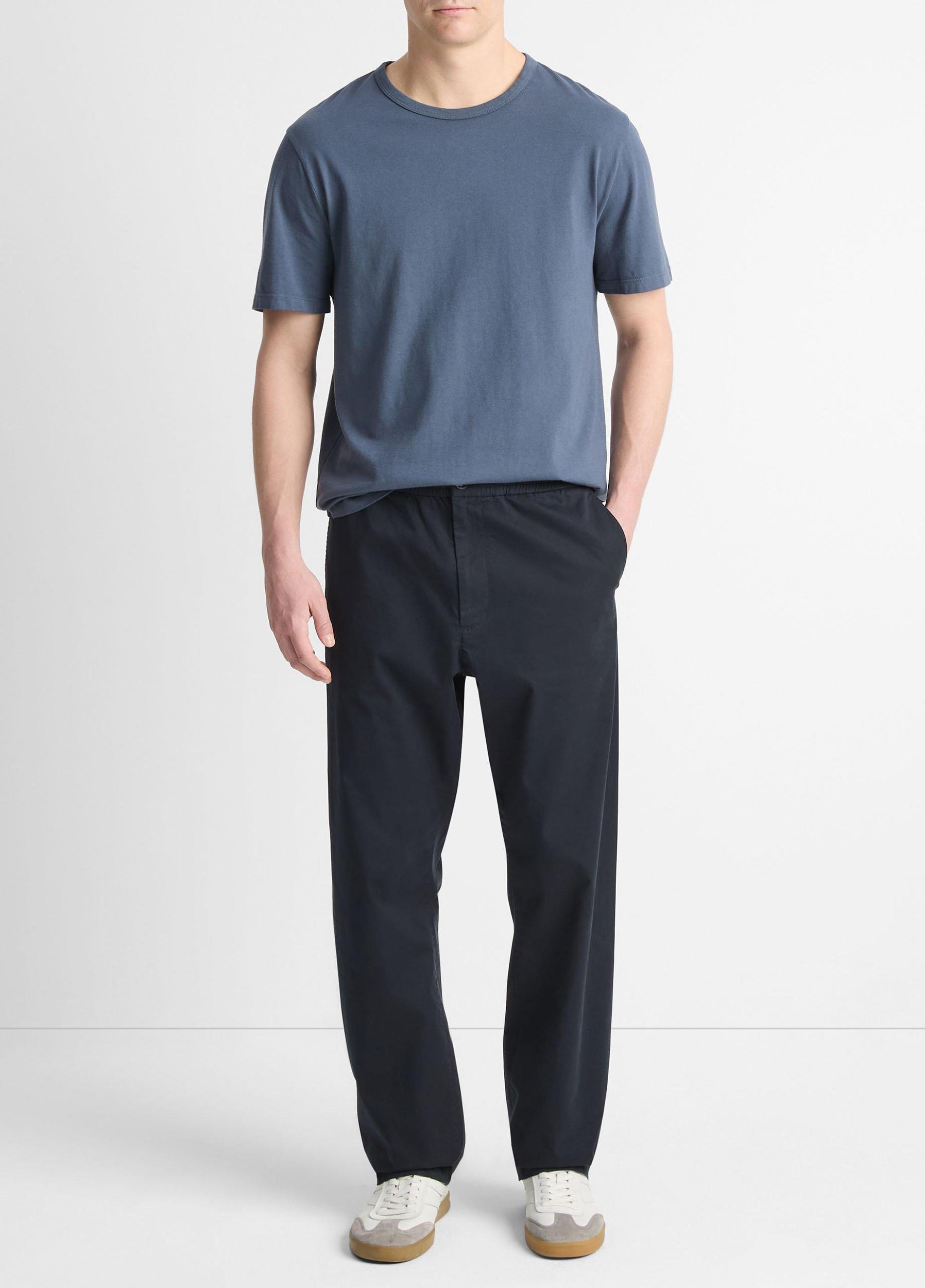 Mens Garment Dye Cotton T-Shirt Vince Product Image