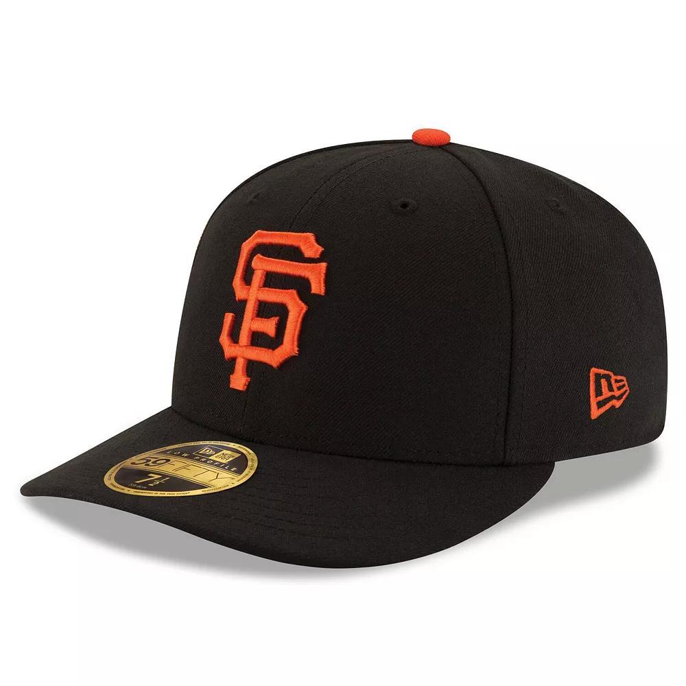 Men's New Era Black San Francisco Giants Authentic Collection On Field Low Profile Game 59FIFTY Fitted Hat, Size: 7 5/8 Product Image