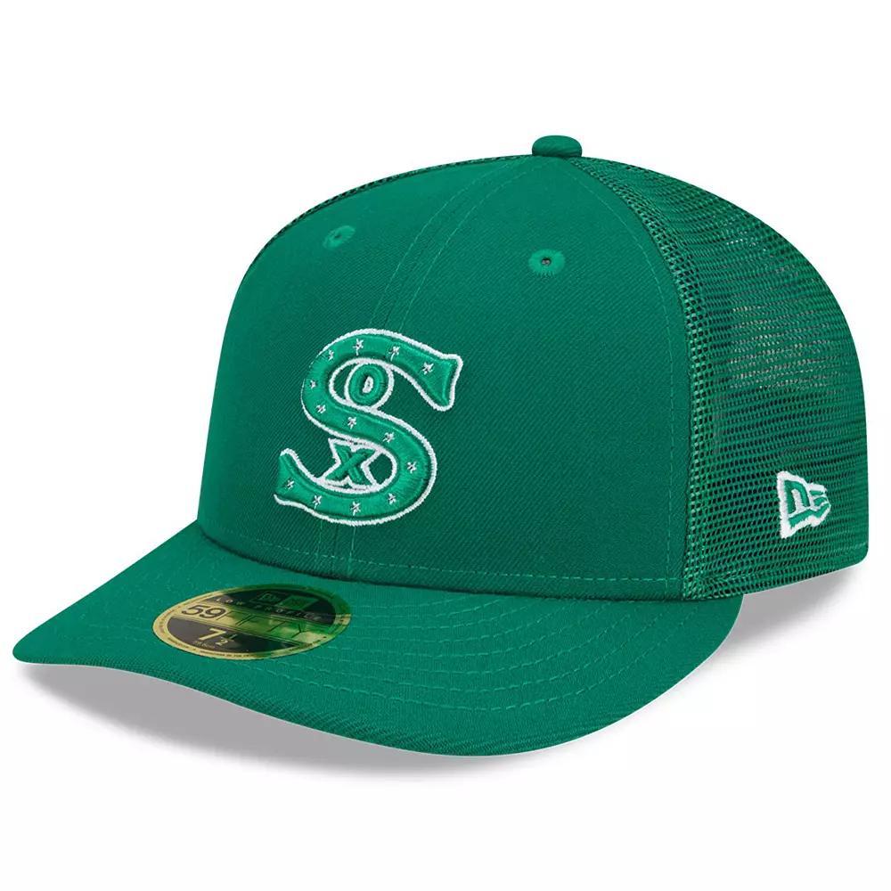 Men's New Era Green Chicago White Sox 2022 St. Patrick's Day On-Field Low Profile 59FIFTY Fitted Hat, Size: 7 1/8 Product Image