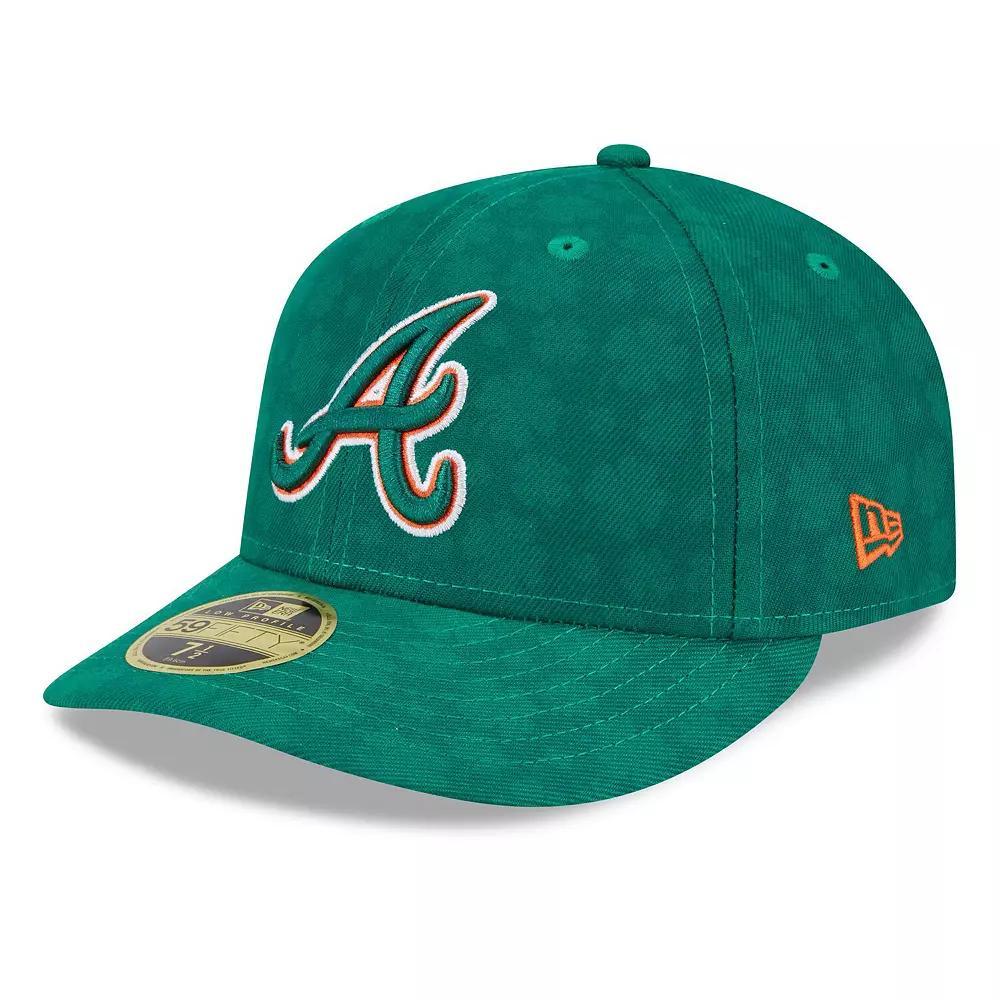 Men's New Era Kelly Green Atlanta Braves St. Patrick's Day Low Profile 59FIFTY Fitted Hat, Size: 7 1/4 Product Image