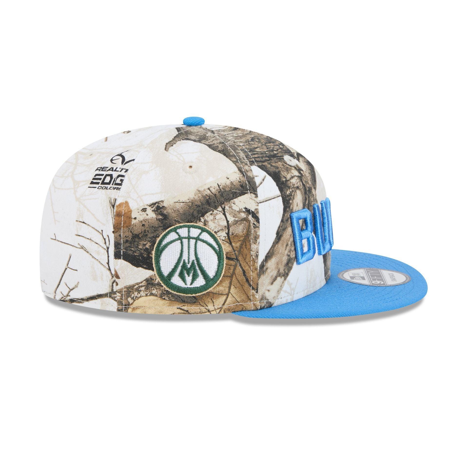 Milwaukee Bucks 2024 Country x City Realtree 9FIFTY Snapback Hat Male Product Image