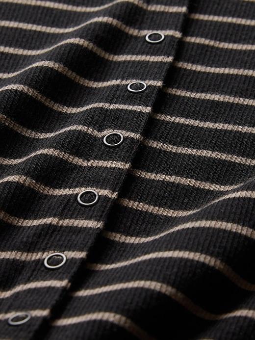 Modern Rib Henley T-Shirt Product Image