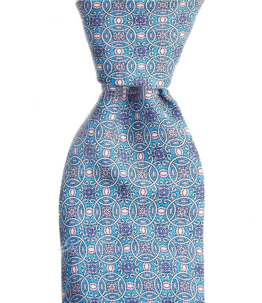 Edward Armah Connected Neat 3.3#double; Silk Tie Product Image