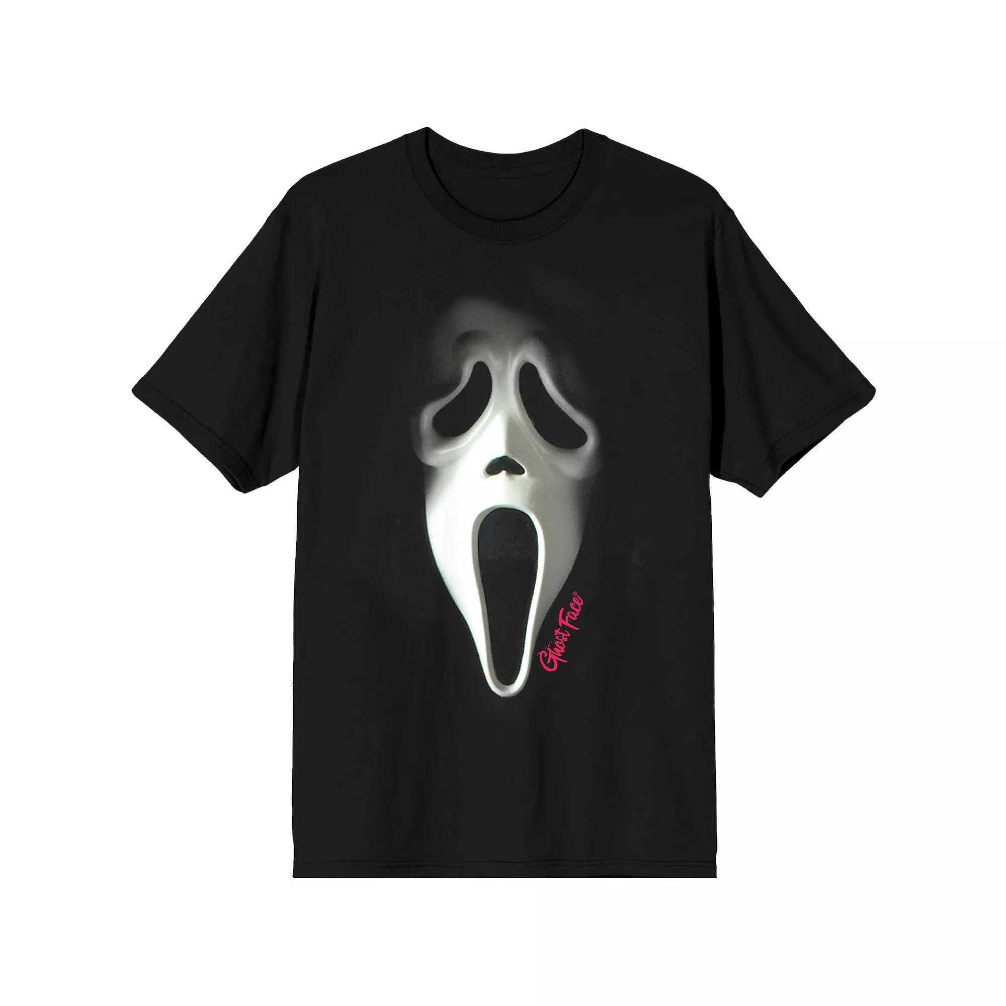 Mens Ghostface Pink Logo Tee Product Image