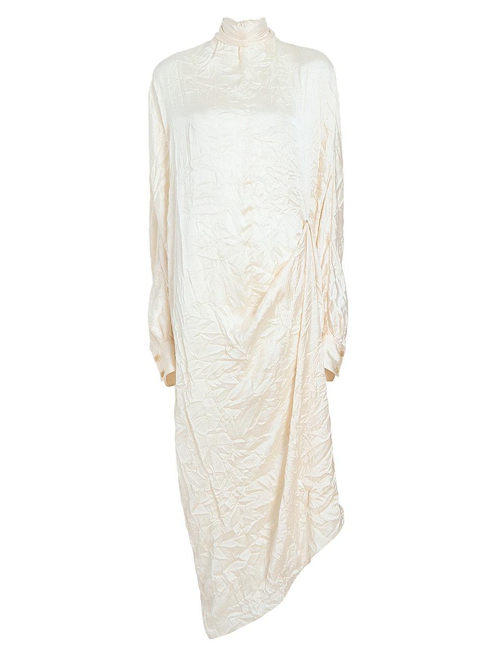 Womens Bexley Crinkled Tieneck Maxi Dress Product Image