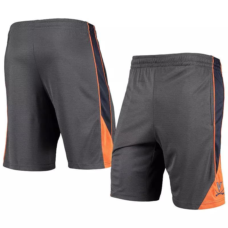 Men's Colosseum Charcoal Virginia Cavaliers Team Turnover Shorts, Size: XL Product Image