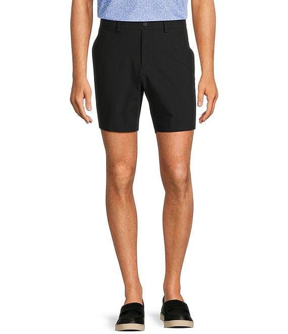 Roundtree & Yorke The Links to Lounge 8#double; Flat Front Performance Pull On Shorts Product Image