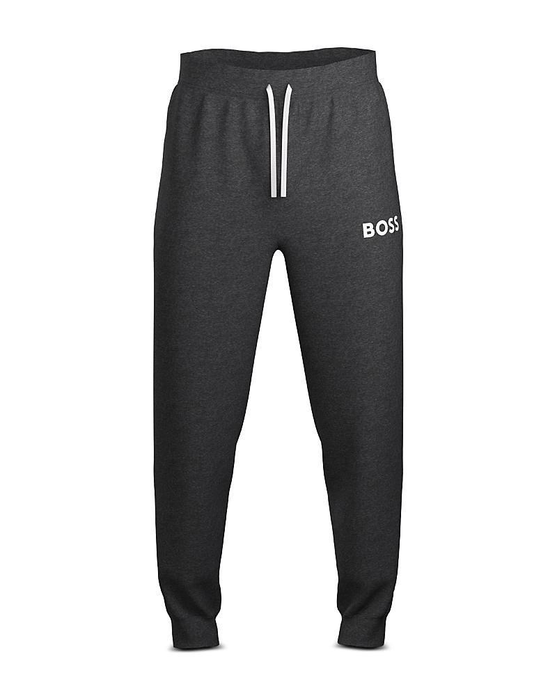 Boss Ease Cotton Logo Print Joggers Regular Fit Product Image