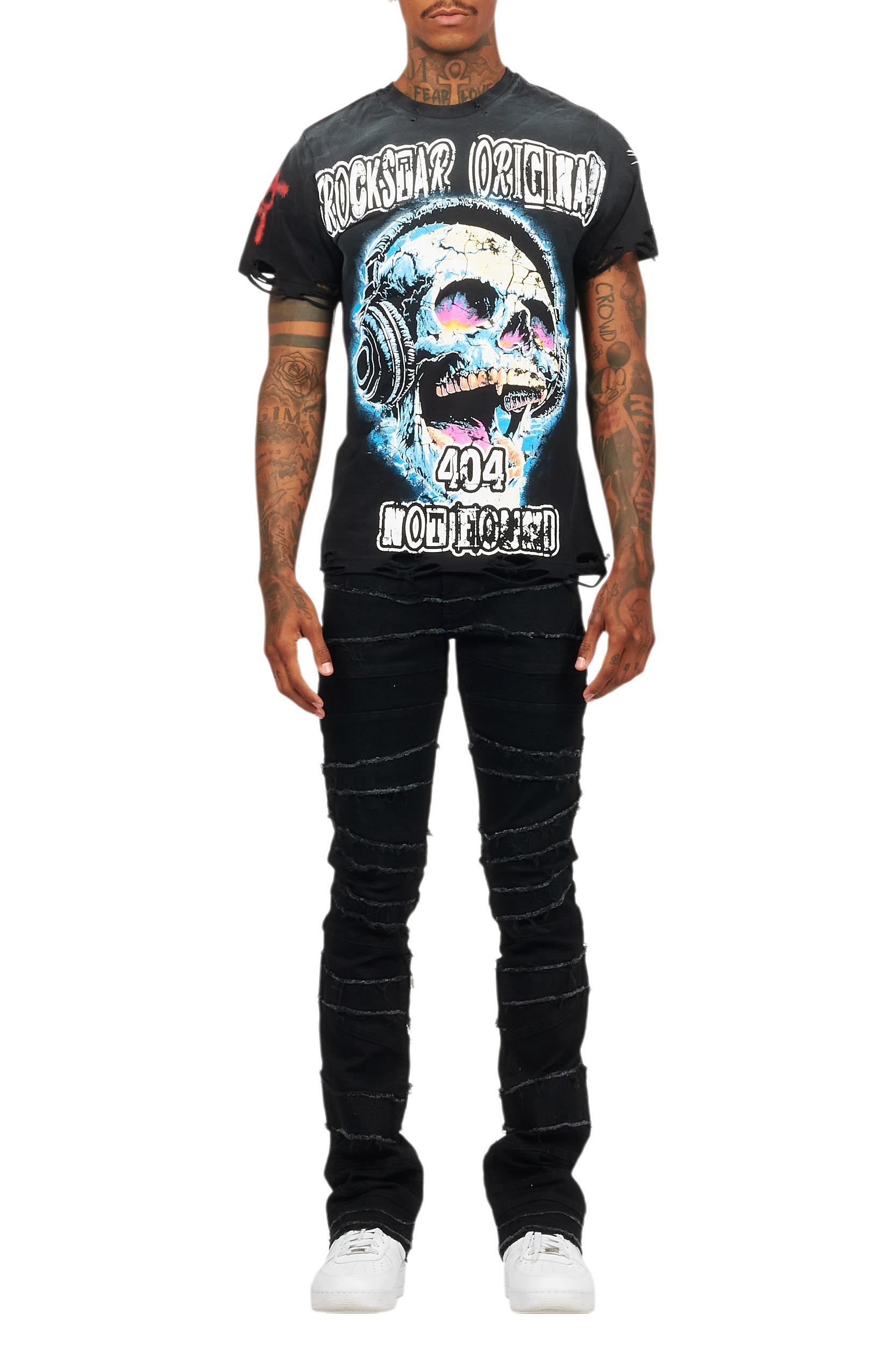 Amare Black Graphic T-Shirt Male Product Image