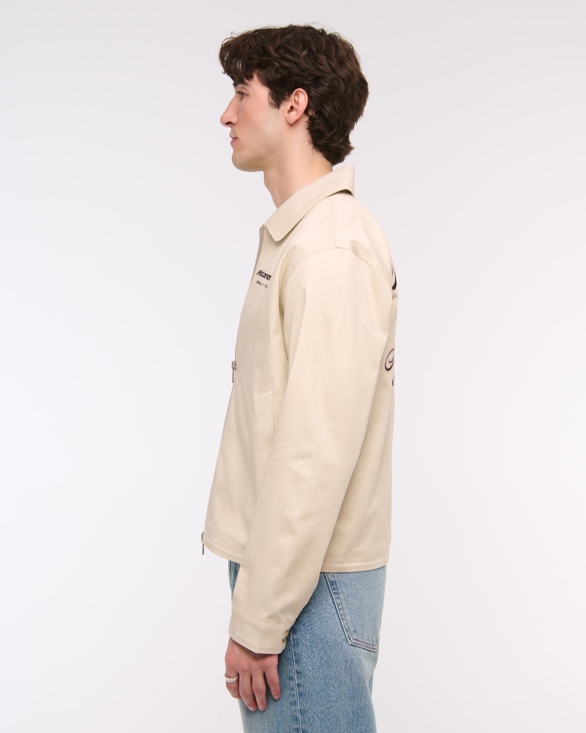 McLaren Cropped Zip Jacket Product Image