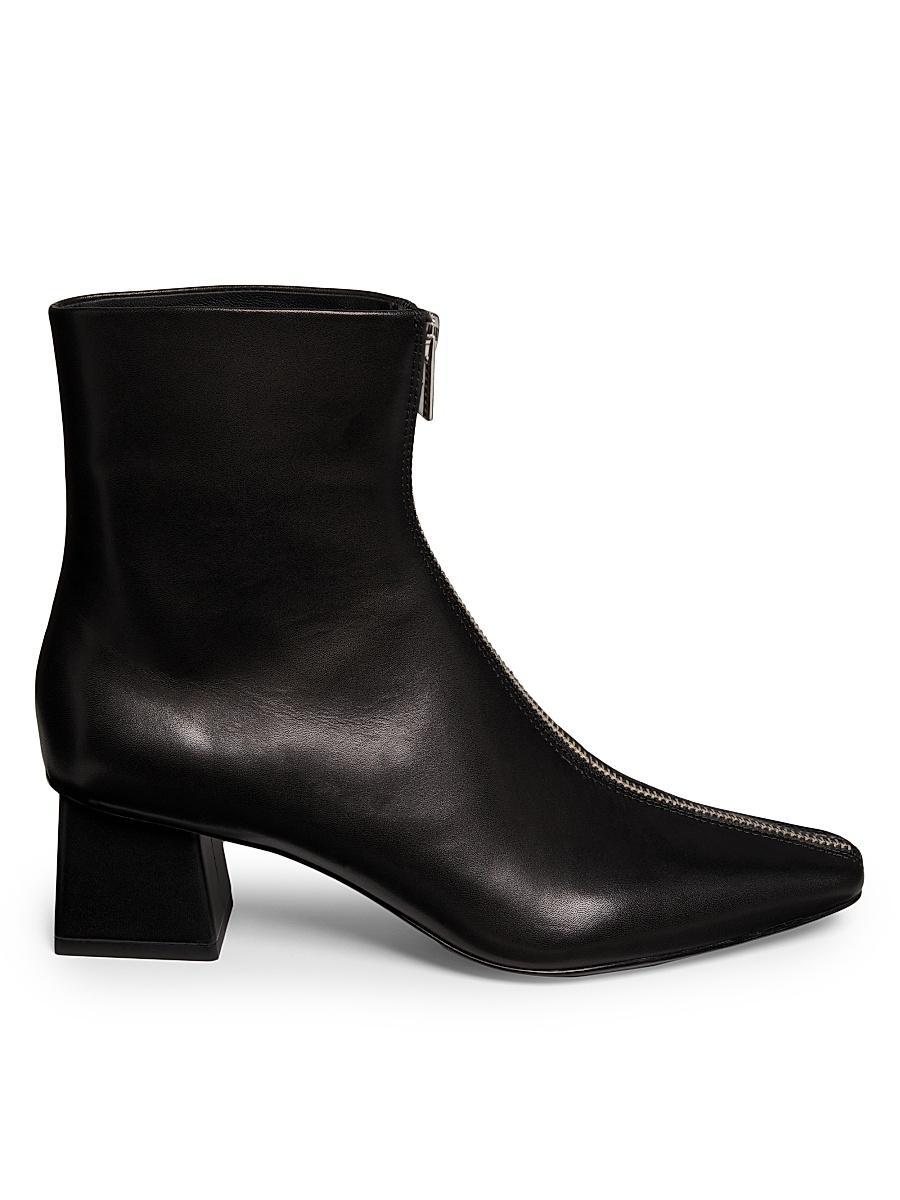 Simkhai Womens Ryder Zip Front Booties Product Image