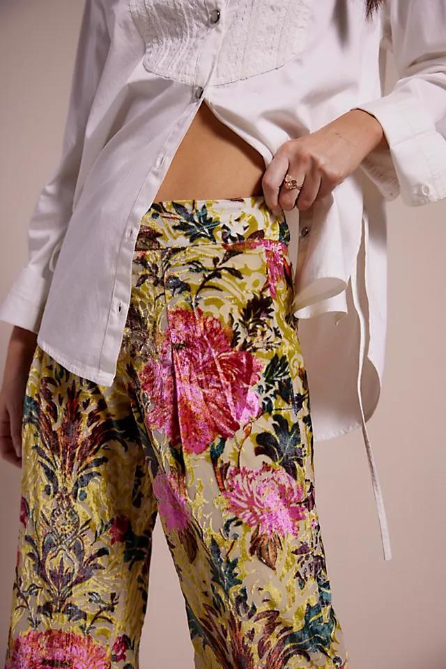 Night Sky Burnout Velvet Pants Product Image