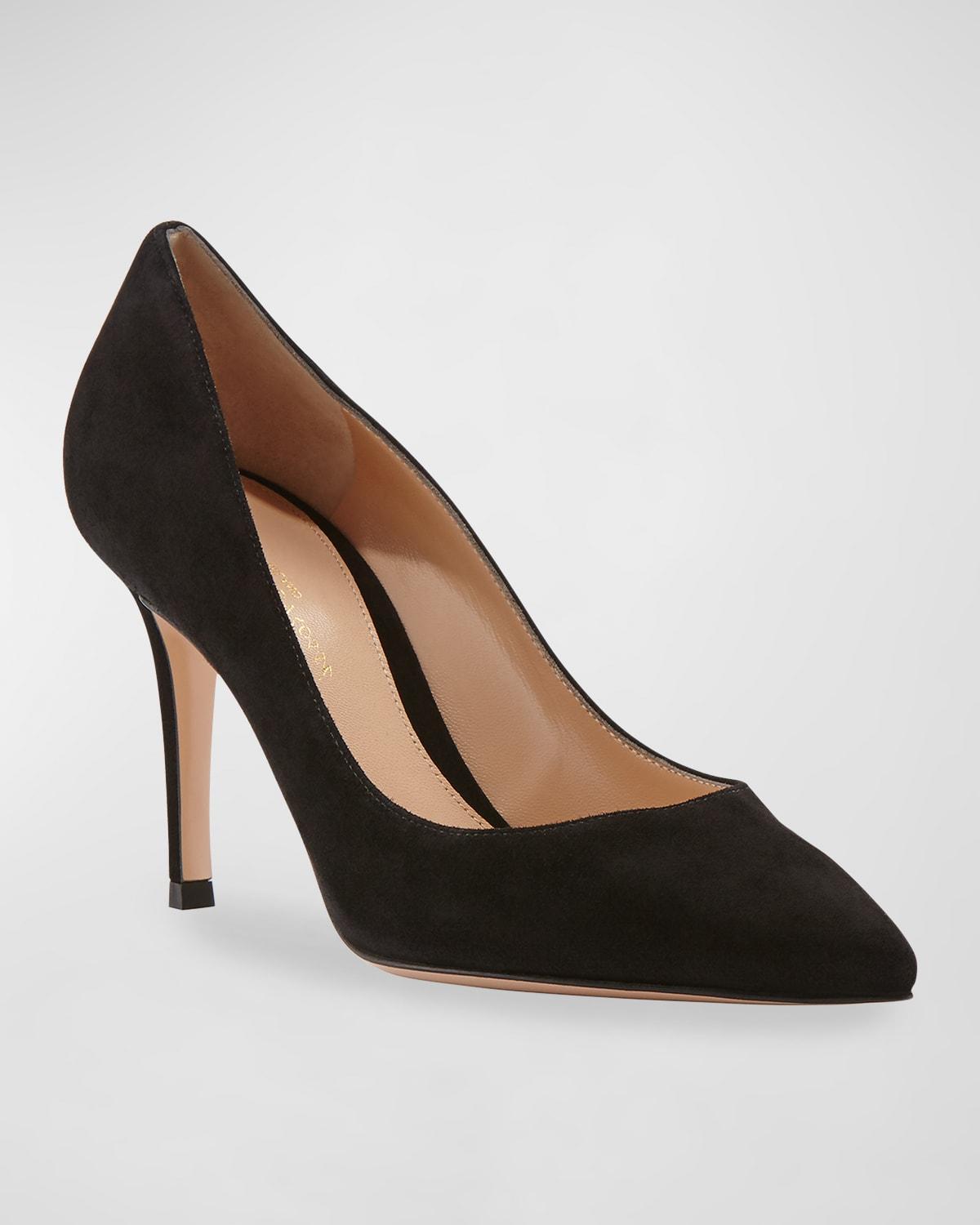 Womens Gianvito Suede Pumps Product Image
