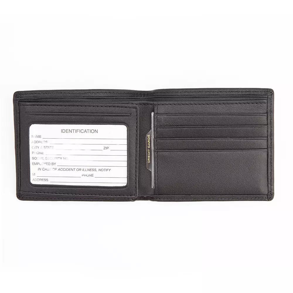 Royce Leather RFID-Blocking Mens Bifold Wallet Product Image