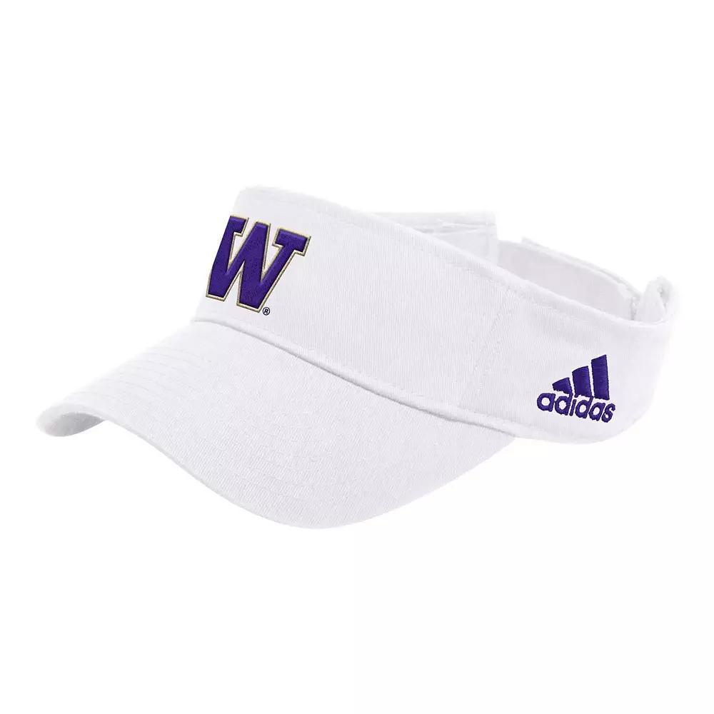 Mens adidas Washington Huskies Locker Room Team Adjustable Visor Product Image