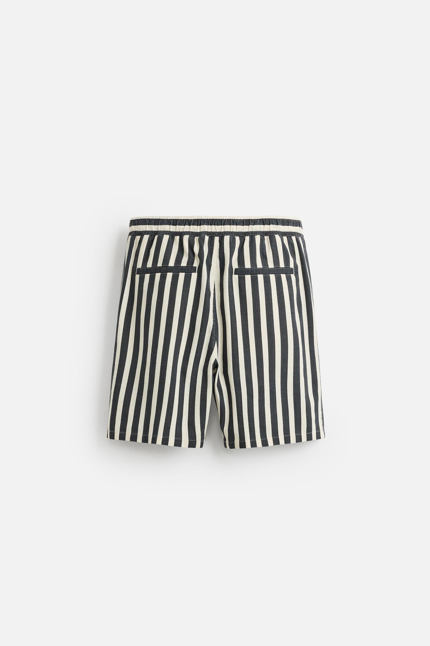 JACQUARD TEXTURED SHORTS Product Image