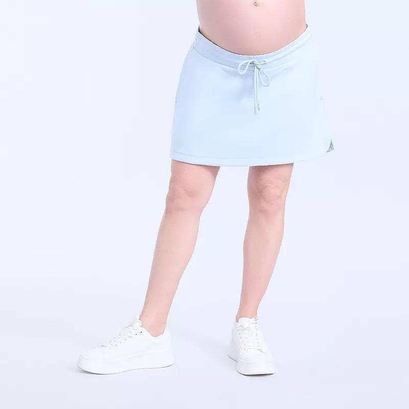 Maternity Motherhood® Pull-On Trapeze Mini Skirt, Women's, Size: Small-Mat, Skyway Product Image
