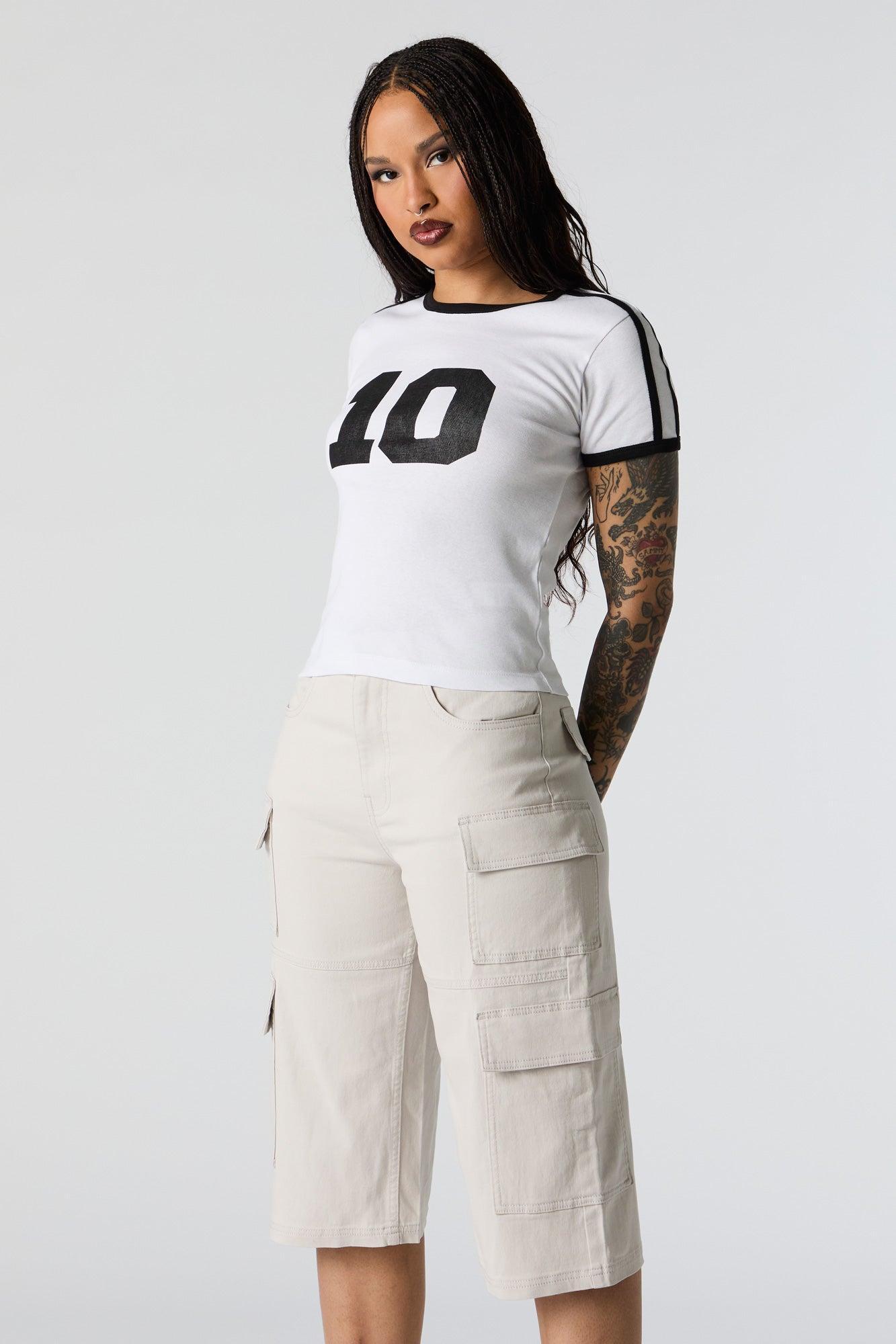 Multi Pocket Longline Cargo Short Female Product Image