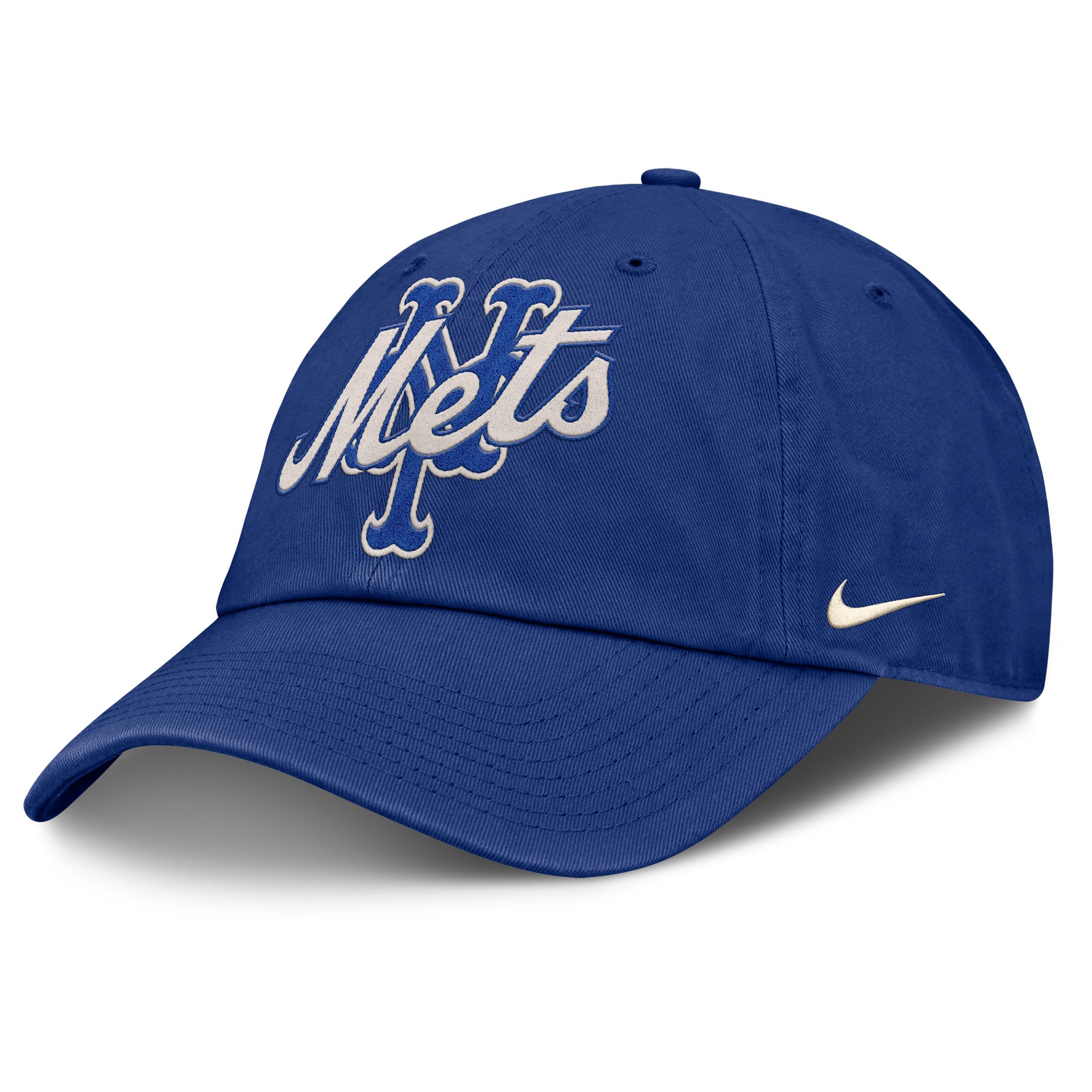 New York Mets Statement Club Men’s Nike MLB Adjustable Hat Product Image