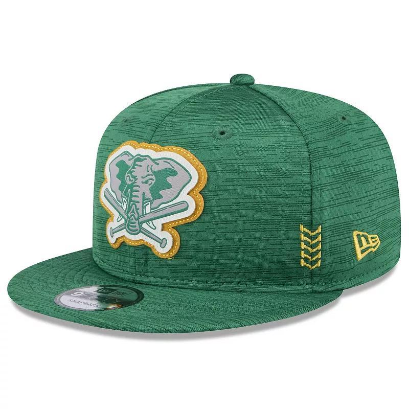 Mens New Era Oakland Athletics 2024 Clubhouse 9FIFTY Snapback Hat Product Image